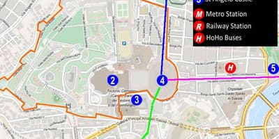 Ieejas Vatikāna muzejs map